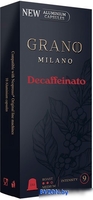 Кофе в капсулах Grano Milano Decaffeinato 10 шт - фото, картинка Кофе в капсулах Grano Milano Decaffeinato 10 шт - фото