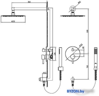 Душевая система RGW SP-51 - фото2