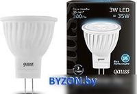 Светодиодная лампа Gauss GU4 3Вт 4100K [132517203] - фото