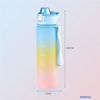 Бутылка для воды Sundays 6337001337B (1л, голубой) - фото2, картинка2 Бутылка для воды Sundays 6337001337B (1л, голубой) - фото2