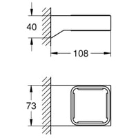 Держатель для мыльницы и стакана Grohe Grohe 40865000 - фото2