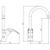 Смеситель Esko Tokyo TK 519 - фото2, картинка2 Смеситель Esko Tokyo TK 519 - фото2