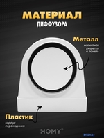 Вентиляционная решетка HOMY AO150WR - фото2