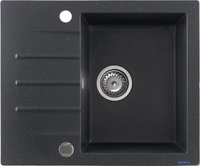 Кухонная мойка Kernau KGS A 4560 1B1D Black Metallic - фото