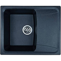 Кухонная мойка Granrus GR-615 (черный) - фото