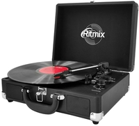 Виниловый проигрыватель Ritmix LP-120B (черный) - фото2, картинка2 Виниловый проигрыватель Ritmix LP-120B (черный) - фото2