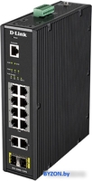 Управляемый коммутатор 2-го уровня D-Link DIS-200G-12PS/A2A - фото