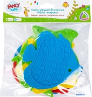 Набор игрушек для ванной Fancy Baby Мини-коврики MATS08 - фото2, картинка2 Набор игрушек для ванной Fancy Baby Мини-коврики MATS08 - фото2
