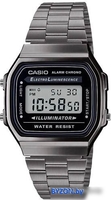 Наручные часы Casio Illuminator A168WEGG-1A - фото, картинка Наручные часы Casio Illuminator A168WEGG-1A - фото