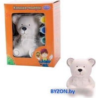 Набор для рисования Bondibon Копилка-подарок Мишка ВВ0981 - фото