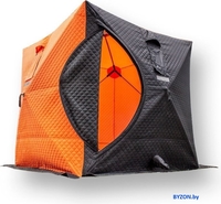 Палатка для зимней рыбалки Ex-Pro Winter Иглу 7EXWРHWBR (черный/оранжевый) - фото2
