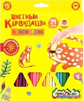 Набор цветных карандашей Каляка-Маляка КМКМ24 (24цв) - фото
