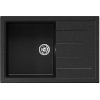 Кухонная мойка Teymi Hanna 75x50 T120113 (черный матовый) - фото