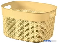 Корзина Curver Basket S 254546 (желтый) - фото, картинка Корзина Curver Basket S 254546 (желтый) - фото
