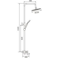 Душевая система Shevanik S8736H - фото2