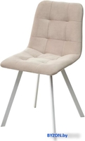 Стул M-City Ричи 688M05746 (H-06 бежевый велюр/белый) - фото