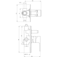 Смеситель Deante Anemon BCZ 044P - фото2, картинка2 Смеситель Deante Anemon BCZ 044P - фото2