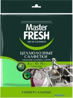 Салфетка хозяйственная Master Fresh Целлюлозные (3 шт) - фото