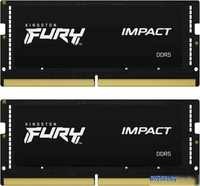 Оперативная память Kingston FURY Impact 2x16 ГБ DDR5 4800 МГц KF548S38IBK2-32 - фото