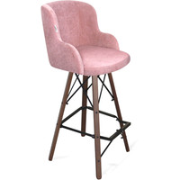 Стул Sheffilton SHT-ST39/S80 (пыльная роза/темный орех/черный) - фото