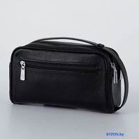 Мужская сумка Francesco Molinary 356-Q6602-1-BLK (черный) - фото2