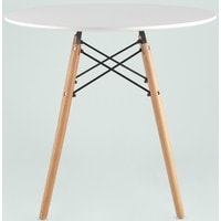 Обеденный стол Stool Group Eames DSW D80 (белый) - фото2, картинка2 Обеденный стол Stool Group Eames DSW D80 (белый) - фото2