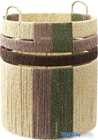 Корзина Tkano Ethnic Bongo Nature TK24-ST-BA0006 (р-р S) - фото, картинка Корзина Tkano Ethnic Bongo Nature TK24-ST-BA0006 (р-р S) - фото