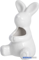 Подставка для зубочисток Elan Gallery Зайчик белый 950147 - фото