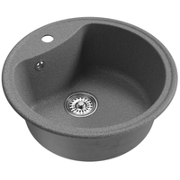 Кухонная мойка Mixline ML-GM09 551798 (темно-серый) - фото2