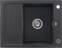 Кухонная мойка Kernau Kgs M 4565 1B1D Black Metallic - фото