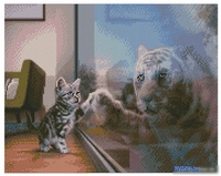 Алмазная мозаика Darvish Отражение DV-9517-12 - фото