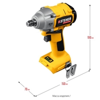 Гайковерт Steher CWB-300 (без АКБ) - фото2