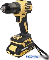 Дрель-шуруповерт Hanskonner HCD2065BLC (с 2-мя АКБ, кейс) - фото2