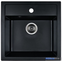 Кухонная мойка Wisent 510-26W (с сифоном GER013) - фото