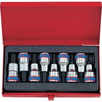 Набор торцевых головок King Tony 4110PR (9 предметов) - фото