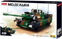 Конструктор Sluban Модельки Боевой танк M38-B0839 - фото