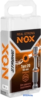 Набор бит Nox Strong Torsion E6.3 Tx-20-50 339205 (10 шт) - фото