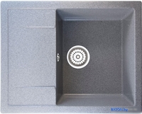 Кухонная мойка Berge BR-6502 (серый матовый) - фото
