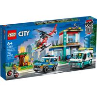 Конструктор LEGO City 60371 Штаб аварийных транспортных средств - фото, картинка Конструктор LEGO City 60371 Штаб аварийных транспортных средств - фото