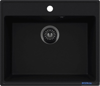 Кухонная мойка MAUNFELD Perla 580 MFQS-580B - фото