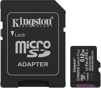 Карта памяти Kingston Canvas Select Plus microSDXC 512GB SDCS3/512GB (с адаптером) - фото