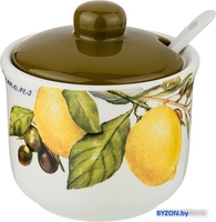 Сахарница Agness 358-1602 (с ложкой) - фото