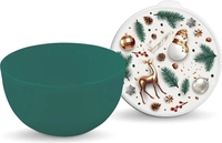 Миска для смешивания Полимербыт Сказочный лес 4359791 (с крышкой) - фото, картинка Миска для смешивания Полимербыт Сказочный лес 4359791 (с крышкой) - фото