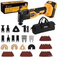 Реноватор Deko DKOT20 Multi SET 083-1202 (с 1-им АКБ, сумка) - фото