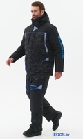 Одежда для охоты, рыбалки Huntsman Elbrus Reflect -45°C (р.44-46/182-188, черный) - фото2