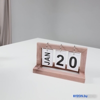 Настольный календарь AksHome Calendar (натуральный) - фото2