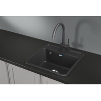 Кухонная мойка Granula ST-5001 (черный) - фото2