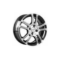 Литые диски X'trike X-105 15x6" 4x108мм DIA 65.1мм ET 25мм BK/FP - фото