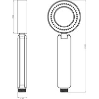 Душевая лейка Lemark LM8115C - фото2