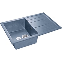 Кухонная мойка GranFest Quadro GF-Q780L (графит) - фото